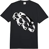 Brass Knuckles Blackwork Tattoo Flash Comfort Colors Adult Heavyweight T-Shirt