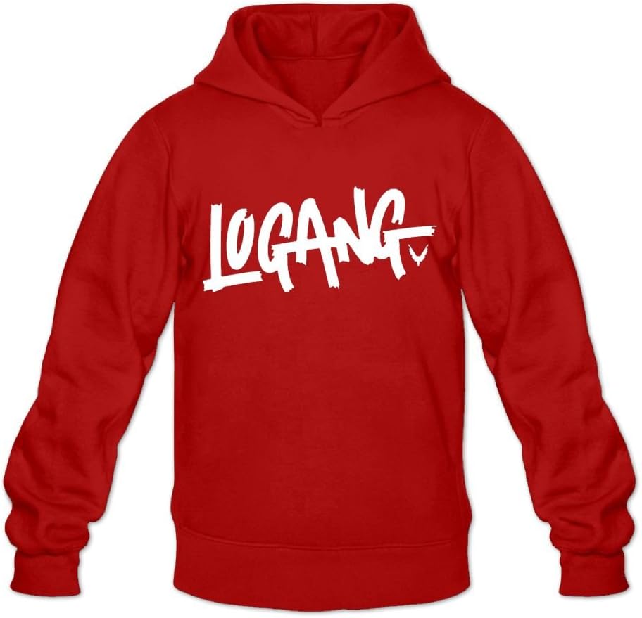 Jake Paul and Logan Paul Maverick Men Hooded Sport Sweatshirt Blcak