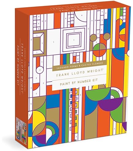 Amazon.com: Frank Lloyd Wright Paint-In Postcard Set