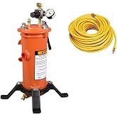 CPF-20 Airline Filter + 04415 Respirator Air Hose, 3/8" Dia x 50 Ft Long