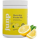 JUNP Electrolytes Powder No Sugar No Carbs – Lemonade Keto Electrolyte Drink Mix - Potassium & Salt Hydration Powder Electrolytes - Zero Calorie Sugar Free Electrolyte Powder, Kosher, 90 Servings