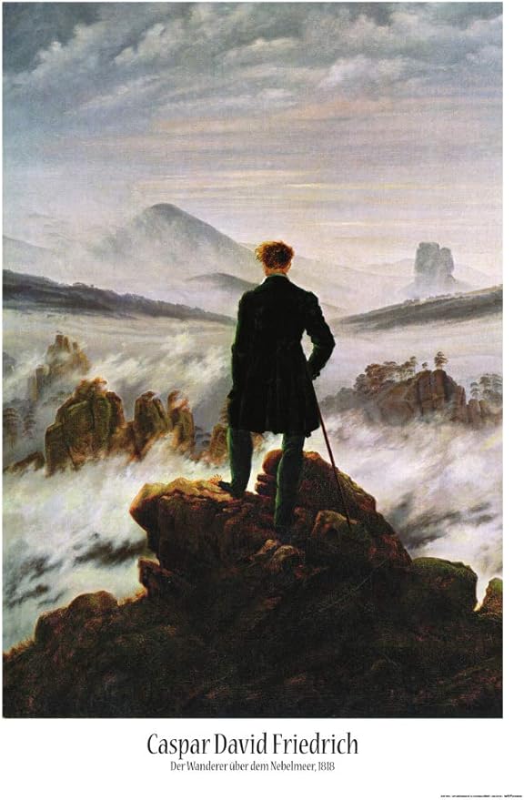 1art1 Caspar David Friedrich Viandante sul