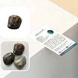VIE Tumbled Labradorite Crystals, Pack of 6, Polished Stones 2-3 cm view 3