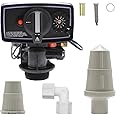 Hoypeyfiy 5600 Water Softener Timer 12-Day Timer Control Valve for 9''-11'' Diameter Water Filter Softener Resin Tank With fine thread