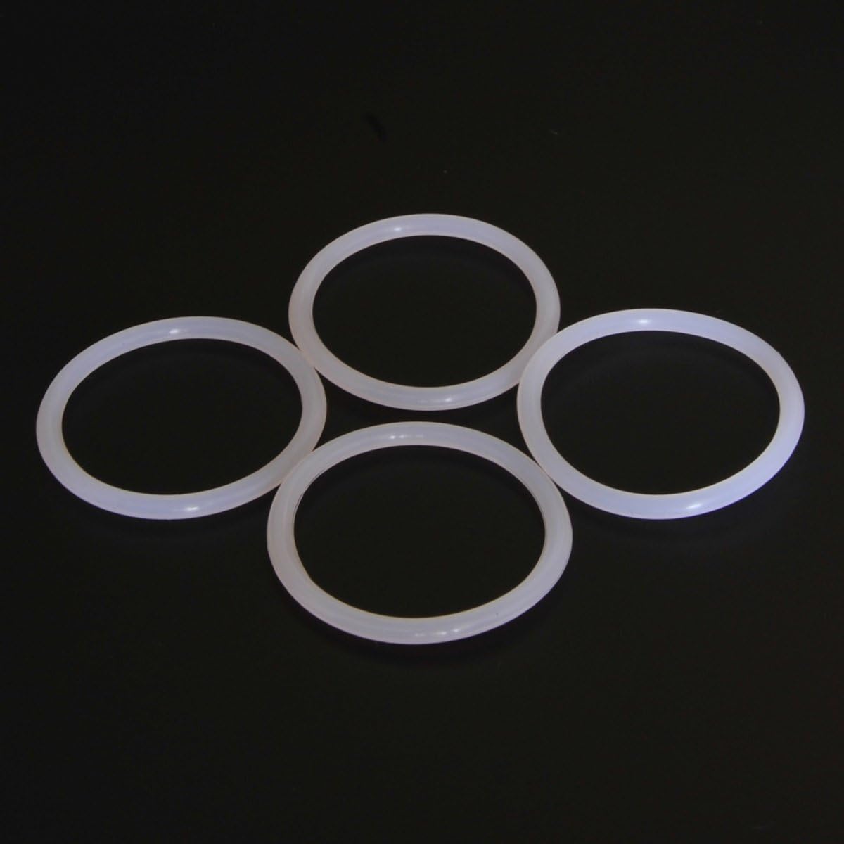 8pcs 42mm Tube Dampers Silicone O-Ring Fit KT88/6550/KT66 Audio Vacuum Tubes