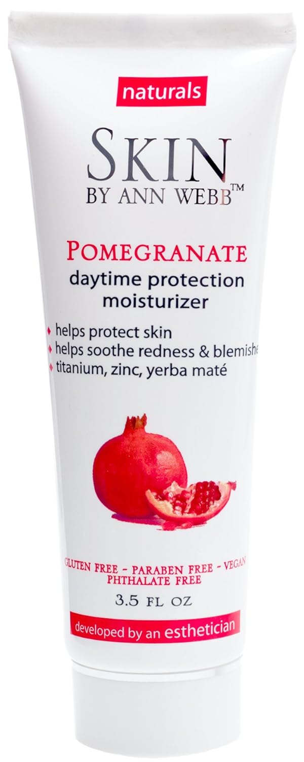 Skin By Ann Webb Daytime Moisturizer, Pomegranate, 3.5 Fluid Ounce