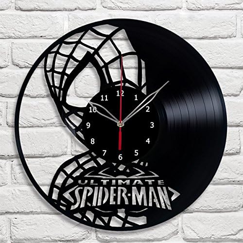 Amazon Com Handmade Spider Man Vinyl Record Wall Clock Fan Art