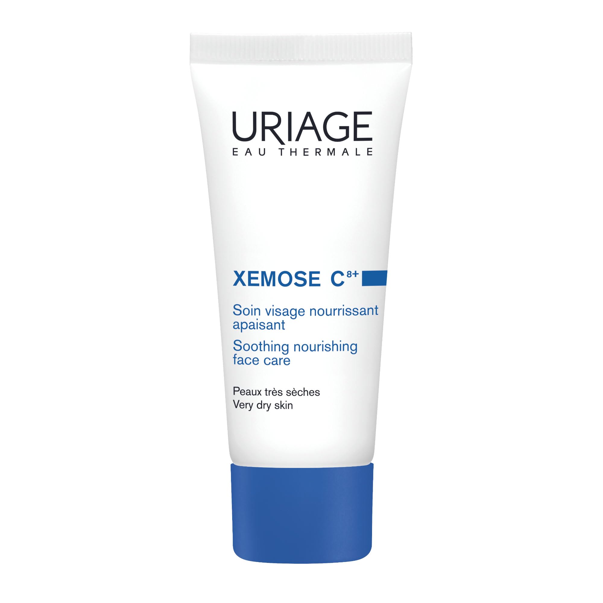 Uriage Xemise C8+ Soothing Nourishing Face Cream - Repairs, Soothes & Protects with Ceramides, 10% Shea Butter & Squalane for Very Dry Skin, Prone to Atopy - Fragrance-free, Non-Comedogenic - 40ml