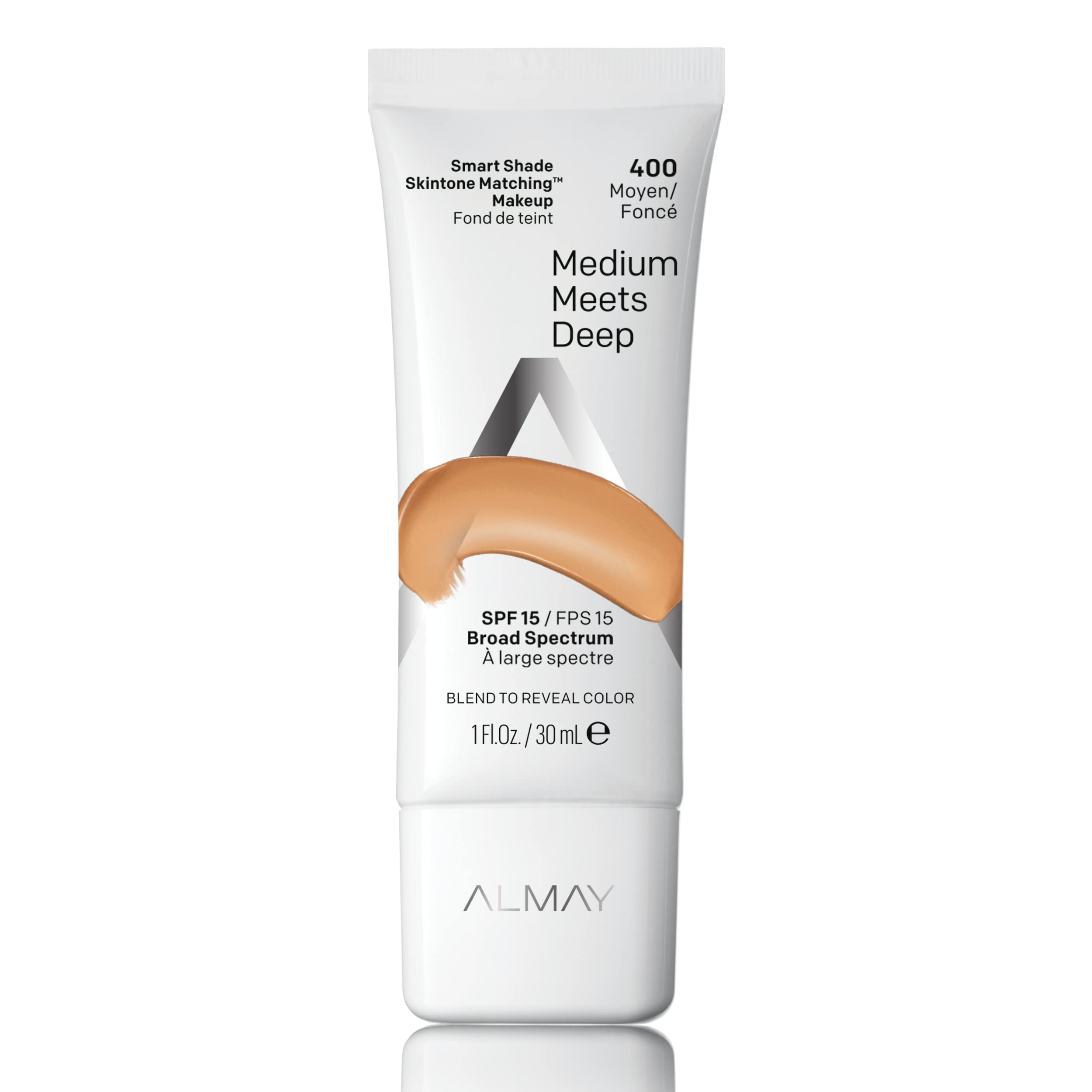Almay Smart Shade Skintone Matching Makeup. Medium Meets Dark 400