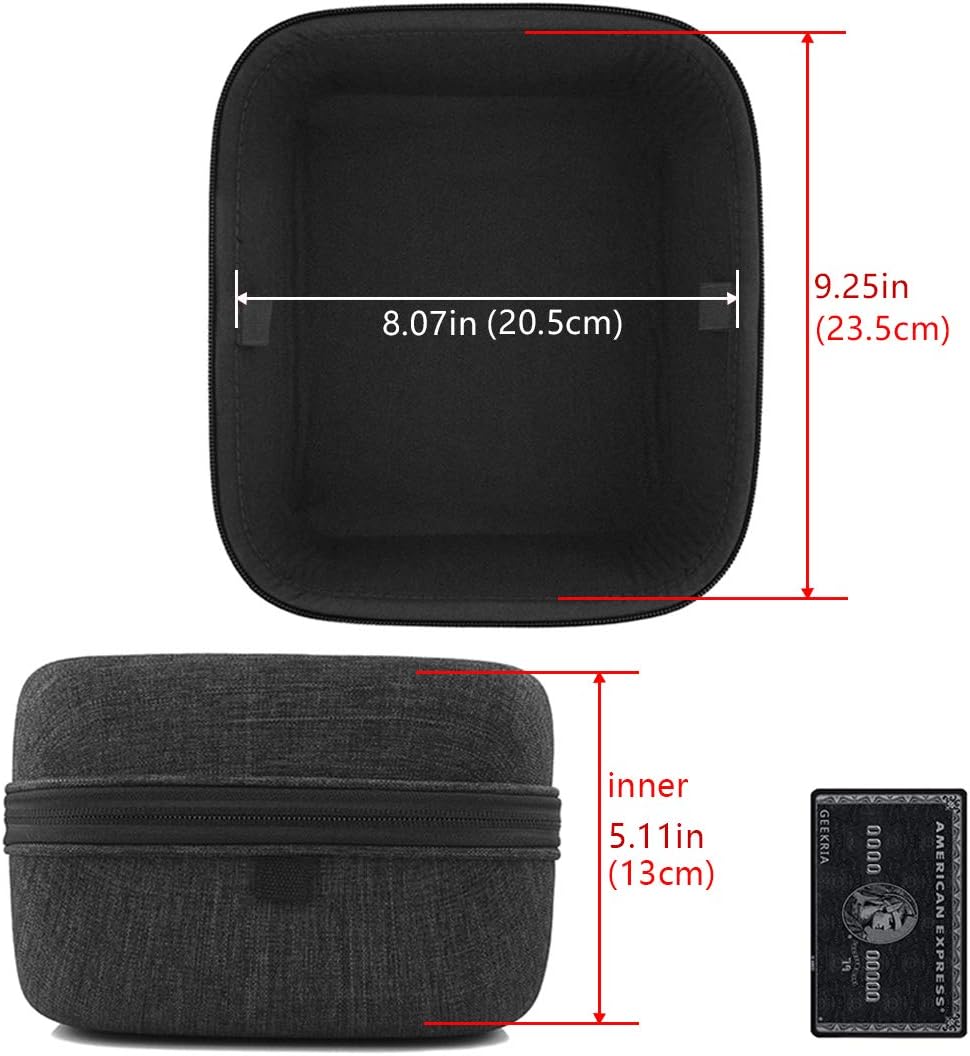 Geekria Shield Case for Large-Sized Over-Ear Headphones, Replacement Protective Hard Shell Travel Carrying Bag - Image 5