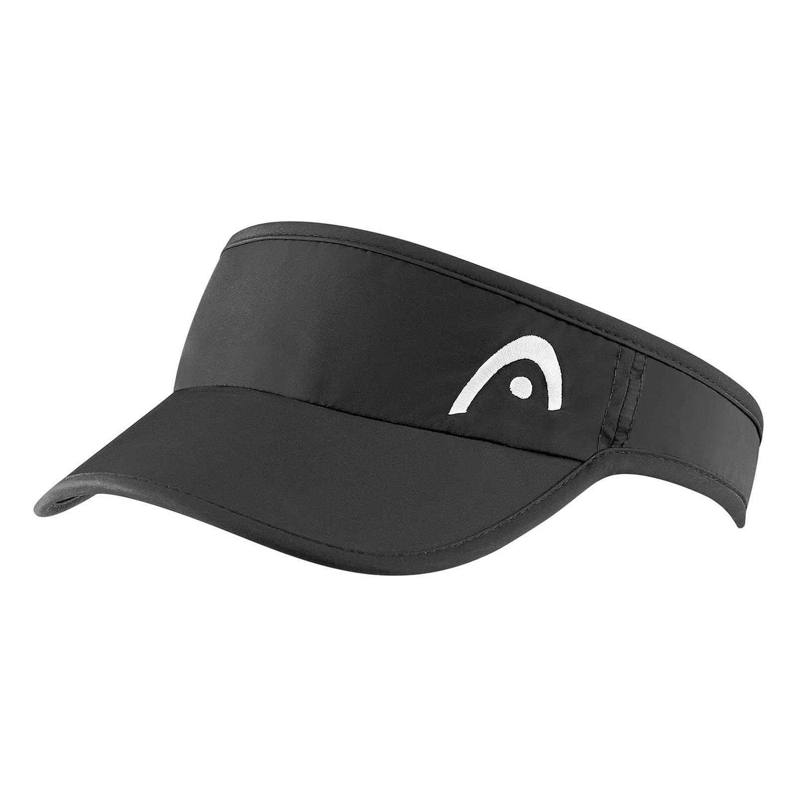 HEAD Women Pro Player Womens Visor Visor - Black, one size