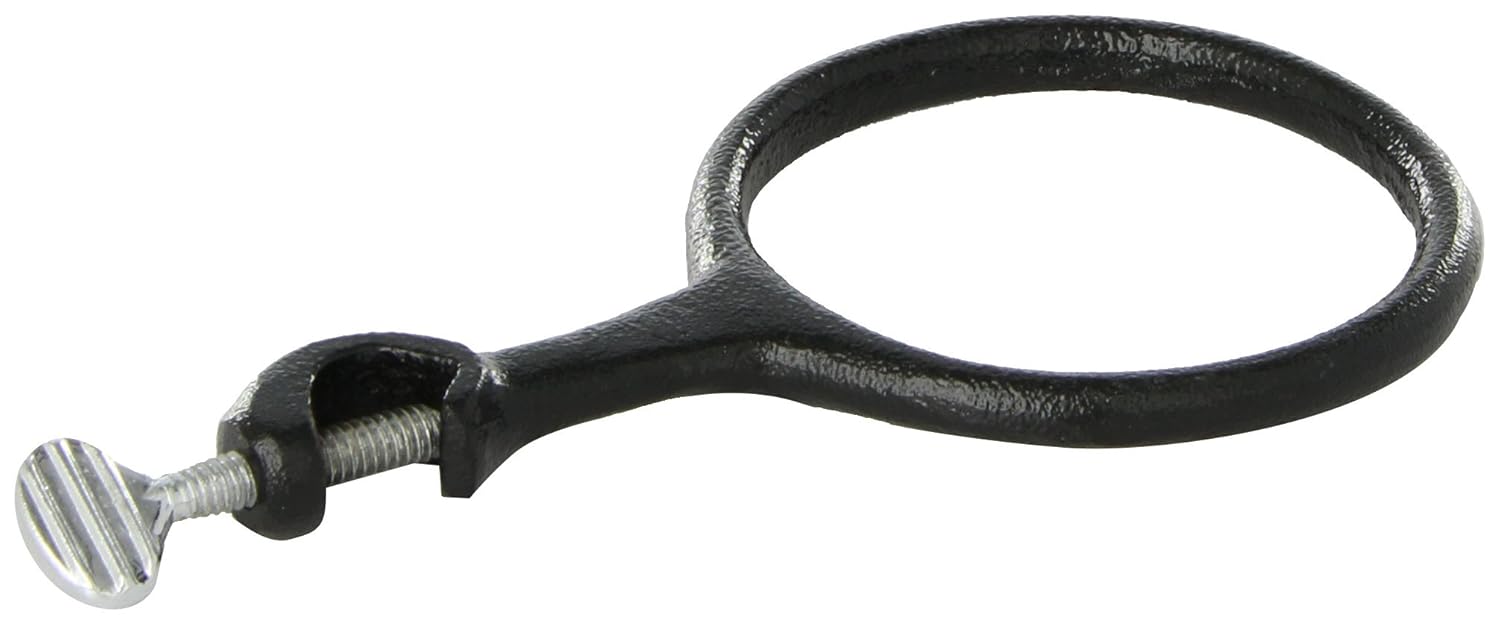Ajax Scientific Cast Iron Support Ring with Clamp, 3" Diameter General General