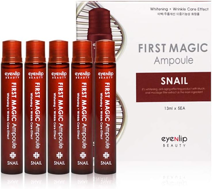[EYENLIP] FIRST MAGIC AMPOULE # SNAIL (15ml X 5PCS)