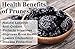 Sunbest Natural - Jumbo Dried Prunes, 15 ounces - Pitted & Unsweetened | Soft and Juicy | Excellent Source of Fiber and Antioxidants | Non-GMO | Vegan | Kosher - Resealable bag for freshness, 15 oz