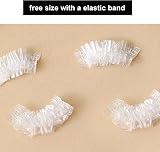 Gunwon Clear Ear Protectors Waterproof Ear Covers 100pcs Disposable view 2