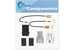 UPSTART COMPONENTS 330031 Top Burner Receptacle Kit Replacement for Whirlpool Range/Cooktop/Oven - Compatible with Part Number R300, TS300, 3374, 5303935058, WB17X210, 42147, 42153, AP3075808, W10841094, 550226, 71930