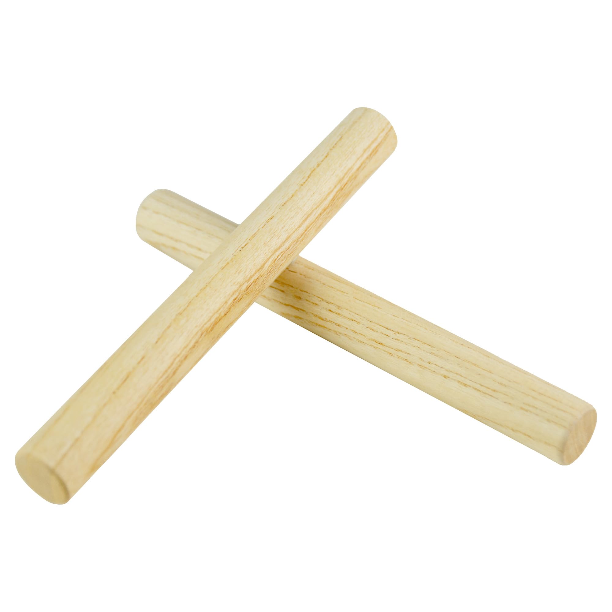 A-Star Maple Wood Claves, 20cm - 2Pcs/Pair - Handheld Rhythm Sticks, Wooden Percussion Instrument