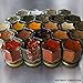30 SETS OF 4.0 OZ HEXAGON GLASS JARS WITH GOLD LIDS (30 SETS, 4 OZ)