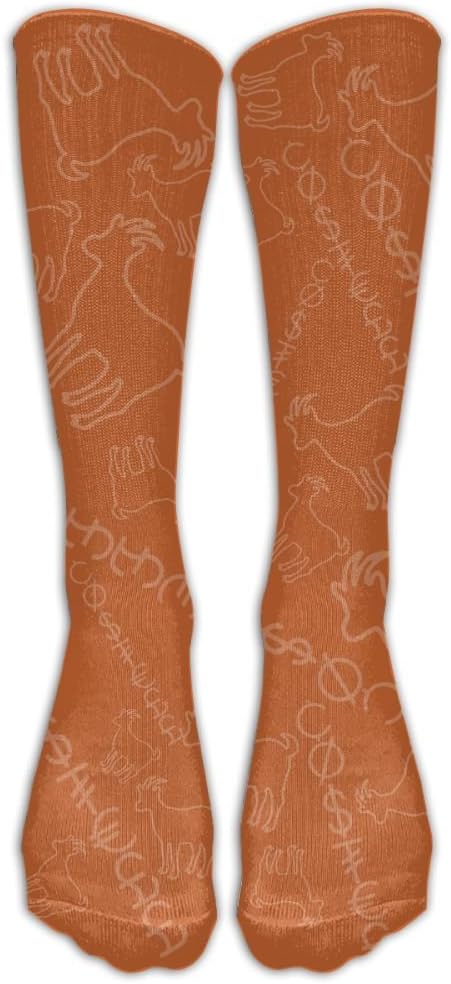 Kz Erika Sheep Costell Youth Girl Casual Knee High Socks Nylon Socks