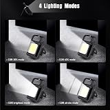 Aceshop Mini LED COB Flashlight 500 Lumens Rechargeable Keychain Bottle Opener view 2