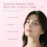 LAIKOU Sakura Skincare Gift Set 6pcs Cleanser Toner Serum Cream Eye Sunscreen view 4