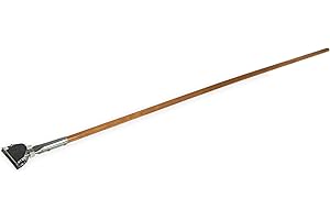 Carlisle FoodService Products 4585000 Wood Dust Mop Handle, 15/16" Diameter x 60" Length