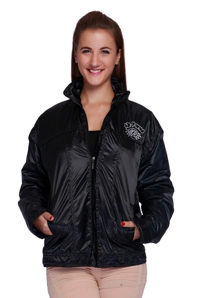 teemoods full sleeve solid women's quilted jacket
