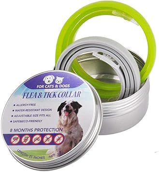 Globalqi Chat Et Chien Collier La Anti Puces Repulsif Desparasitacion Naturel Elimination D Huiles Essentielles Collier De Animaux 1 Boite De 2 Amazon Fr Animalerie