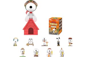 POP MART Snoopy The Best Friends Series Blind Box Figures, Random Design Mystery Toys for Modern Home Decor, Collectible Toy Set for Desk Accessories, Single Box