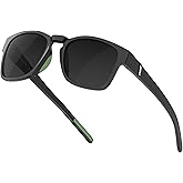 ATTCL Square Polarized Sunglasses Men Women - Lightweight TR90 Frame UV400 Sun Glasses for Driving Fishing Golf Casual Style