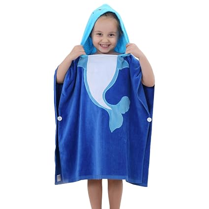 Ivyh Serviette De Bain Bébé Enfants Capuche Bébé Peignoirs