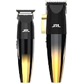 Amazon Series JRL Hair Clipper &amp; Trimmer Professional FF2020 Limited Gold Collection Combo Kit &ndash; Eliminates Drag &amp; Heat with Smart-Clip&trade; Motor &amp; Cool Blade&trade;, EZ-Gap&reg; Blade for
