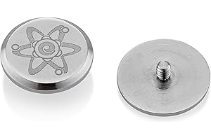 EMF Harmony Smartwatch Chip – Discreet Stainless Steel Bioresonance Rivet Accessory for Apple Watch, Garmin, Fitbit & Fitness Bands – Everyday Balance in a Wireless World