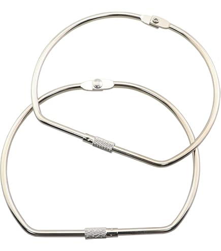 3-Pack Washi Tape Storage Rings | 8.2 Inch Heavy Duty Tape Organizer For Craft Supplies