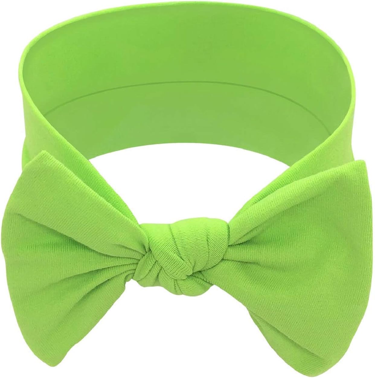 green baby bow
