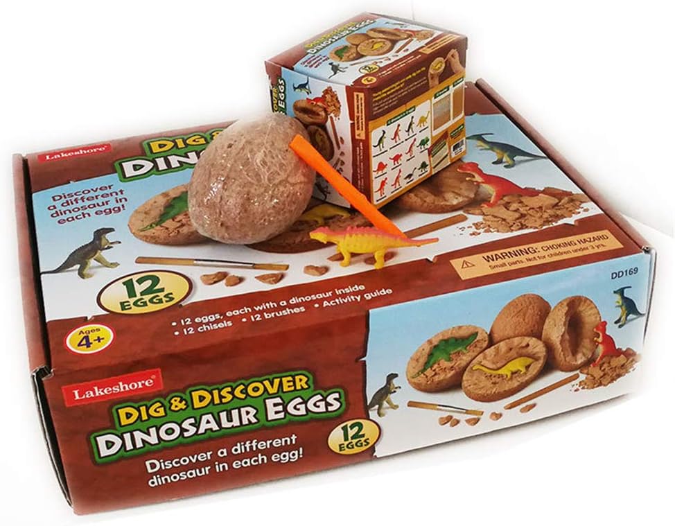 Amazon Pancy 知育玩具 恐竜のたまご 発掘体験 恐竜 おもちゃ 景品 子供 12個セット カプセル玩具 おもちゃ