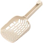 Lady N Cat Litter Scoop for tofu and Clay Litter, Durable Easy-to-Clean ABS | Tofu &amp; Clay Litter Friendly, Fast Sifting for Clumping Litter, Lightweight, Durable ABS, Easy-to-Clean, Award-Winning Design