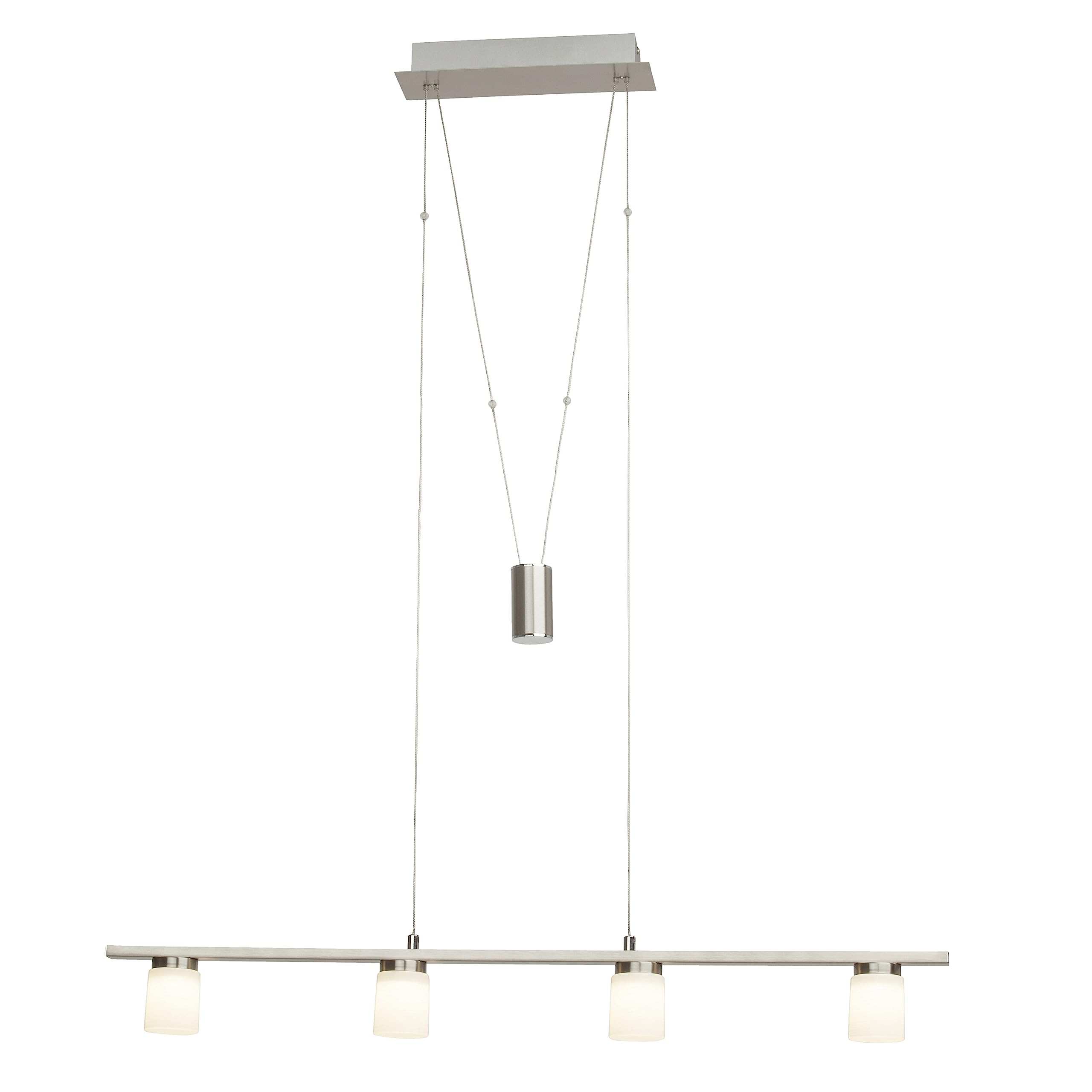 Brilliant Pendant Light Metal 4.5 W Iron/White 9 x 90 x 150 cm