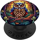 Owl PopSockets Adhesive PopGrip