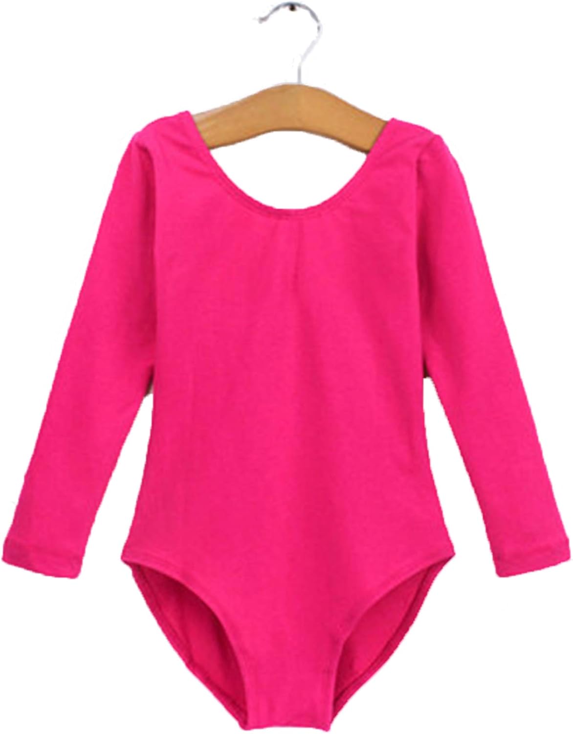 storeofbaby Girls Ballet Leotards Soft Cotton Long Sleeves