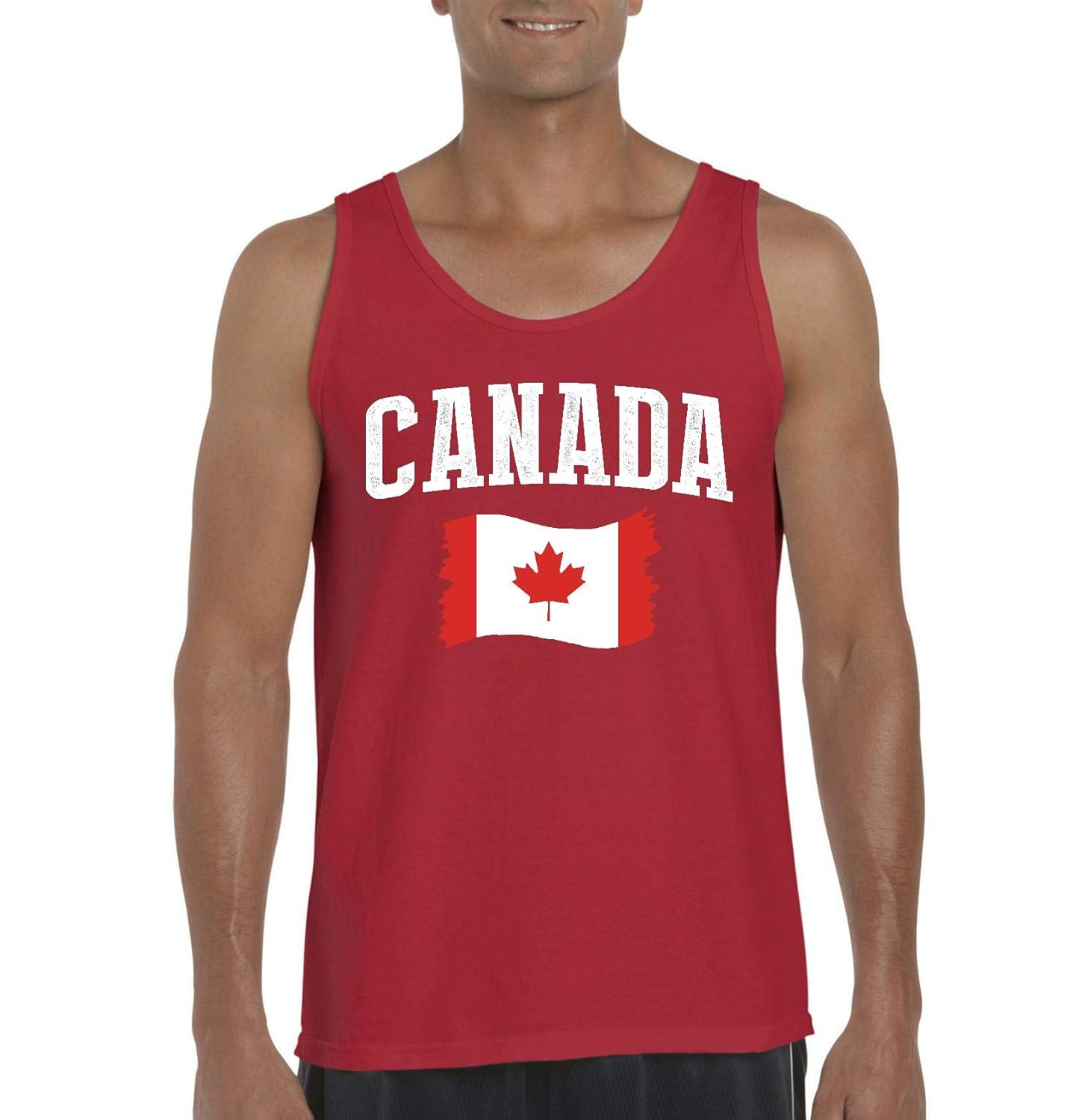 Nib Canada Flag Canadian Ultra Tank Top 5760 Shirts Jznovelty