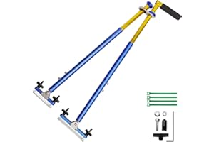 OceanicEcho Handicap Driving Hand Controls for Disabled Drivers, Car Pedal Assist Controls, Left or Right Hand Both Available, Length Adjustable, Double Insurance,Blue