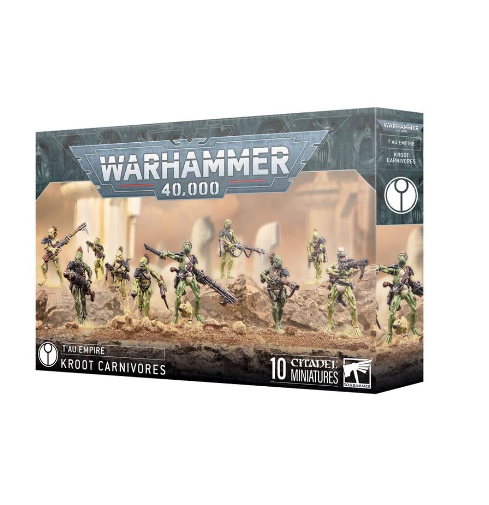 Warhammer Games Workshop 40,000 - T'au Empire: Kroot Carnivores Squad