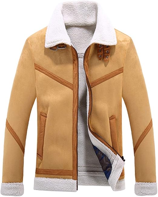 faux sheepskin jacket