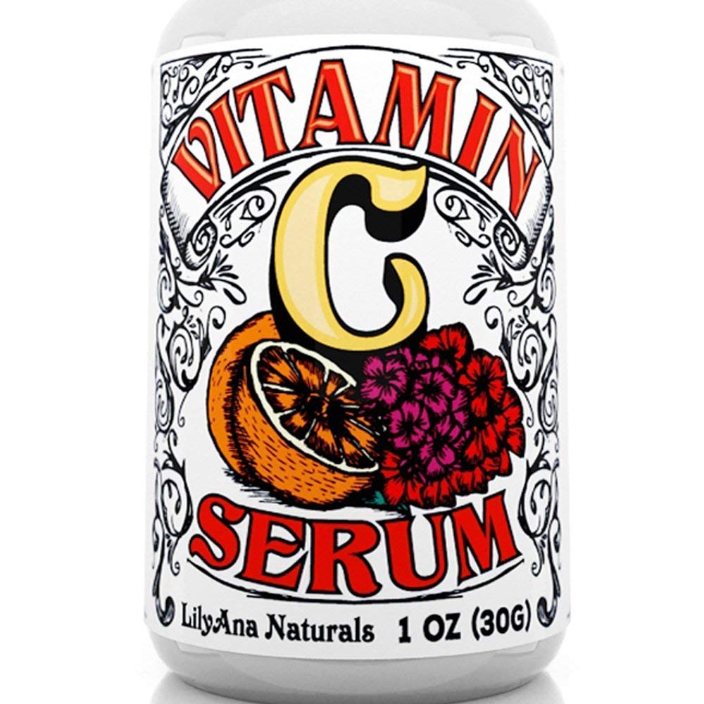 Vitamin C Serum for Face - Face Serum with Hyaluronic Acid and Vitamin E, Anti Aging Serum, Reduces Age Spots and Sun Damage, Promotes Collagen and Elastin - 1oz: Beauty
