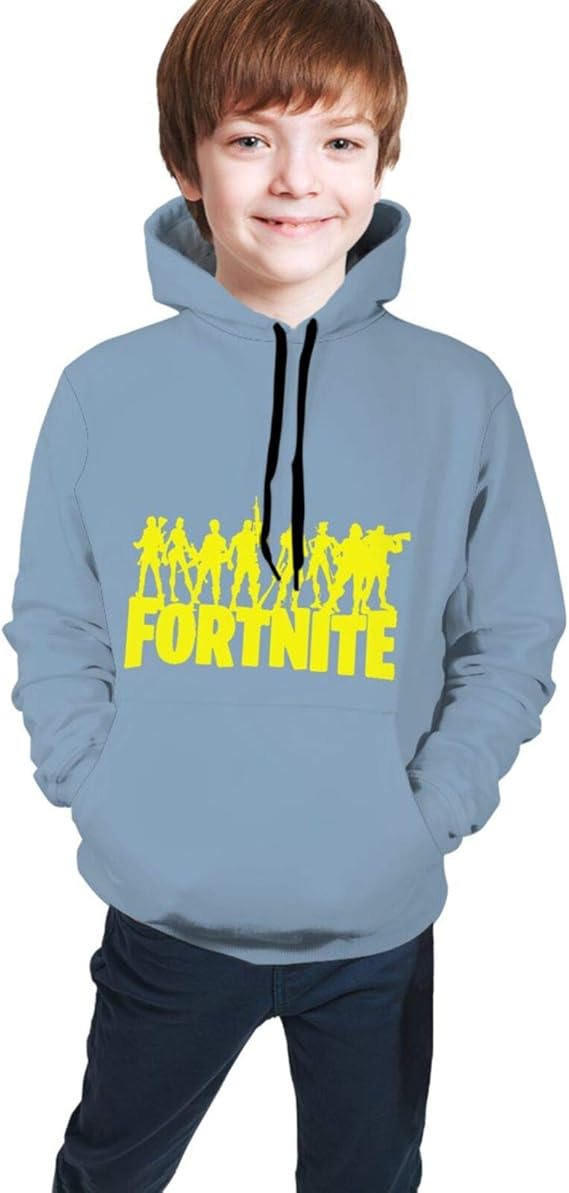 Amazon Co Jp フォートナイト パーカー 可愛い 長袖 帽子付きジャケット 男の子と女の子に適しています 服 ファッション小物