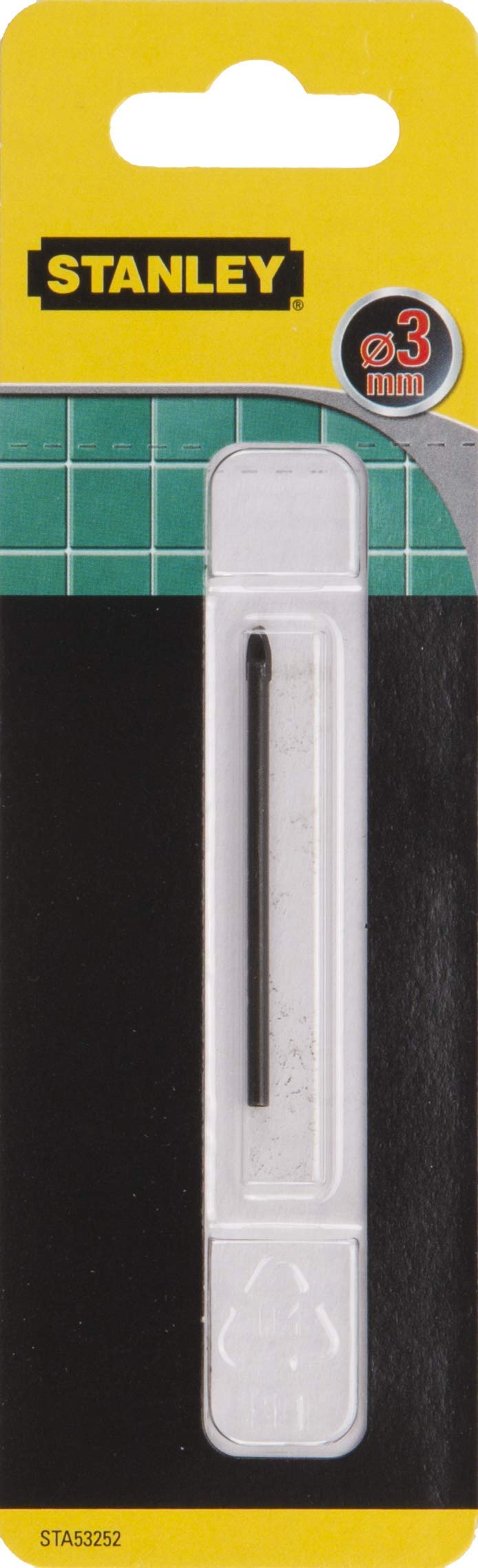 Broca para vidrio y cerámica ø 3x58 mm