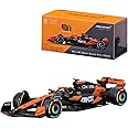 Bburago 1:43 2024 Race McLaren MCL38 with Helmet, Piastri #81