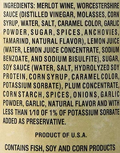 Braswell Merlot Wine Steak Sauce, 9.5 Ounce - Thumbnail 6