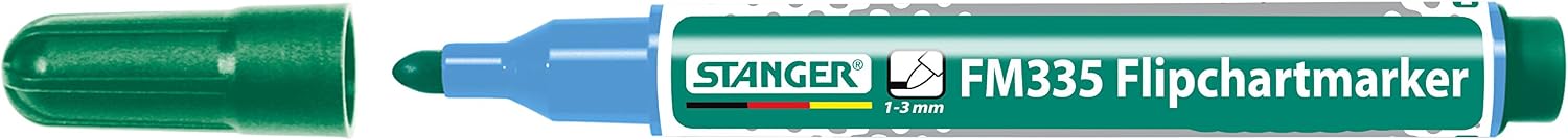 Stanger 713003 Flipchart Marker 335 Bullet Green